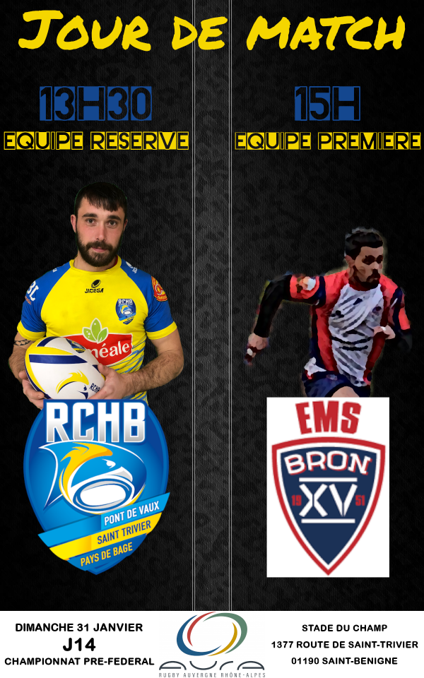 Bassin RCHB B vs EMS Bron B