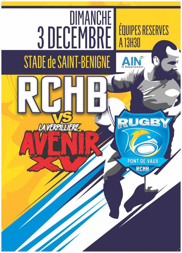 Bassin RCHB vs Avenir XV La Verpillière