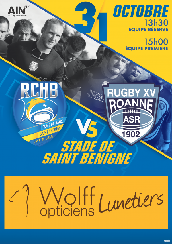 Bassin RCHB B vs AS Roanne B