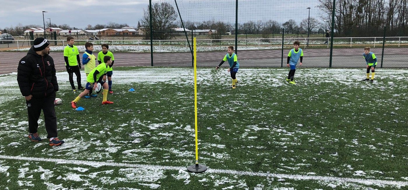 Stages en partenariat avec l&#039;US Oyonnax (U12-U14), le 10 février 2018