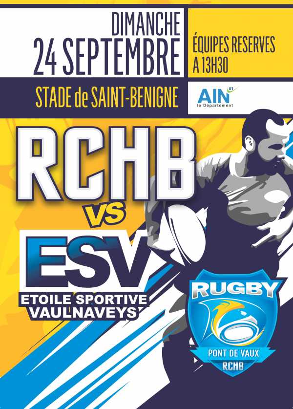 Bassin RCHB B vs Étoile Sportive Vaulnaveys B