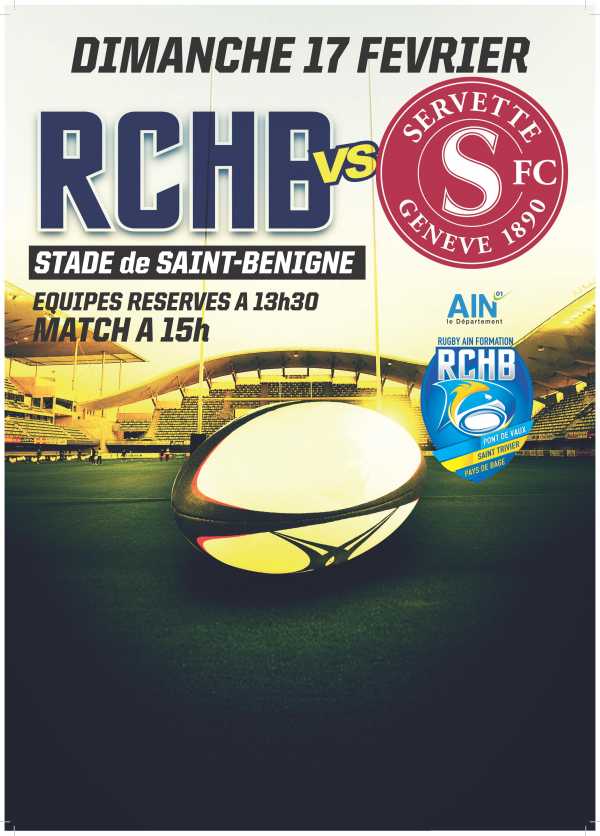 Bassin RCHB B vs Servette RC de Genève B