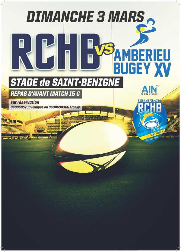 Bassin RCHB vs RC Ambérieu