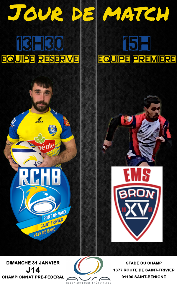 Bassin RCHB vs EMS Bron