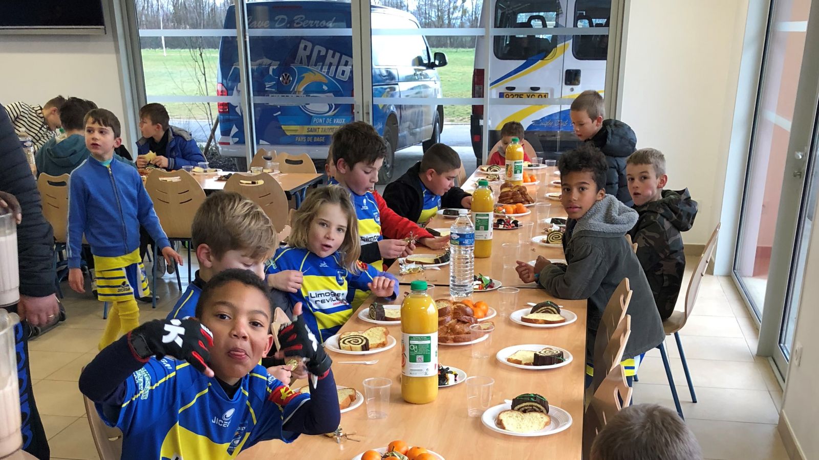 Le goûter de Noël de L&#039;École de Rugby