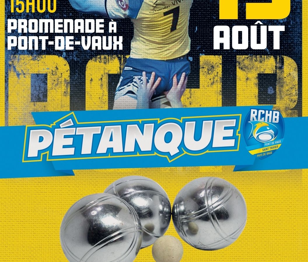 concours de pétanque