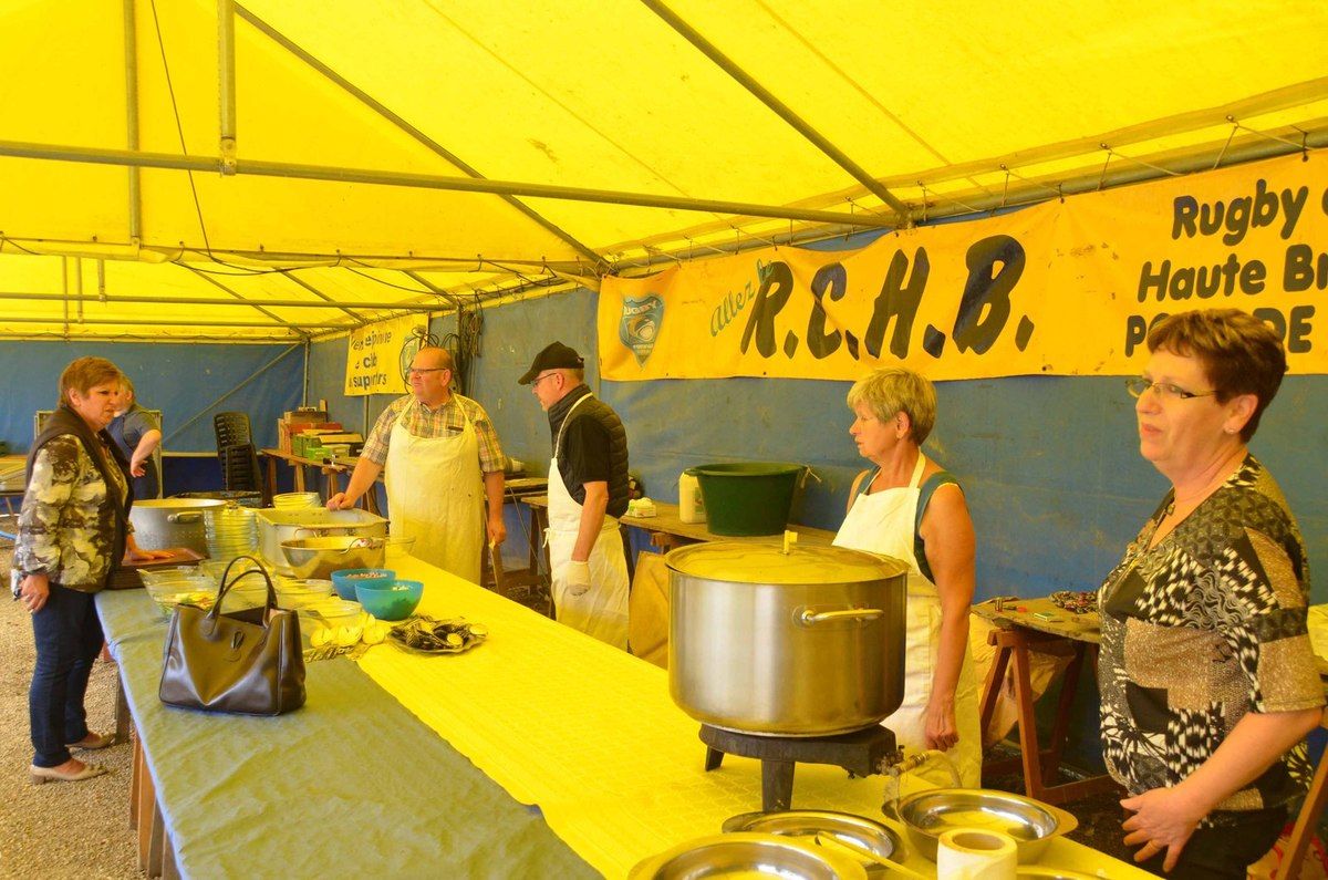 Repas d&#039;avant match RCHB vs RC Matheysin, le 12 novembre 2017