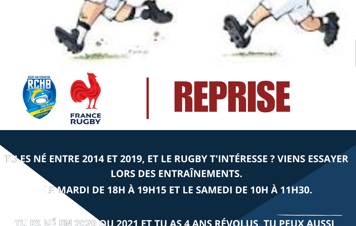 Reprise des entraînements