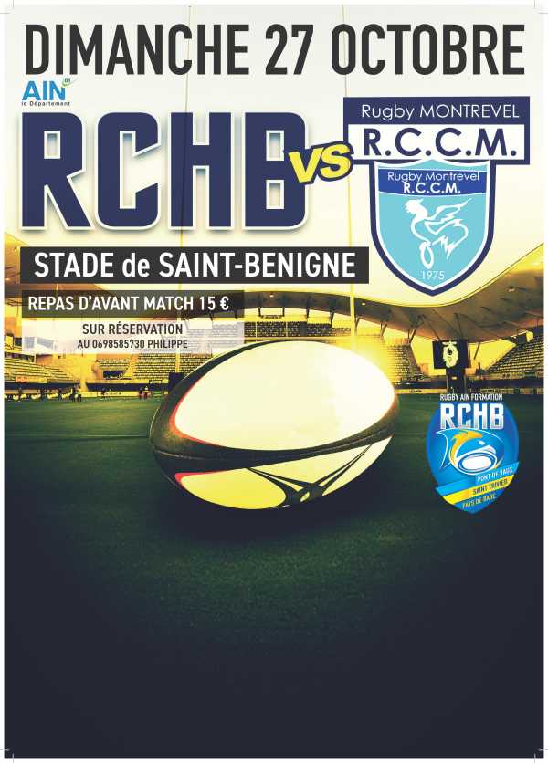 Bassin RCHB B vs RCC Montrevel B