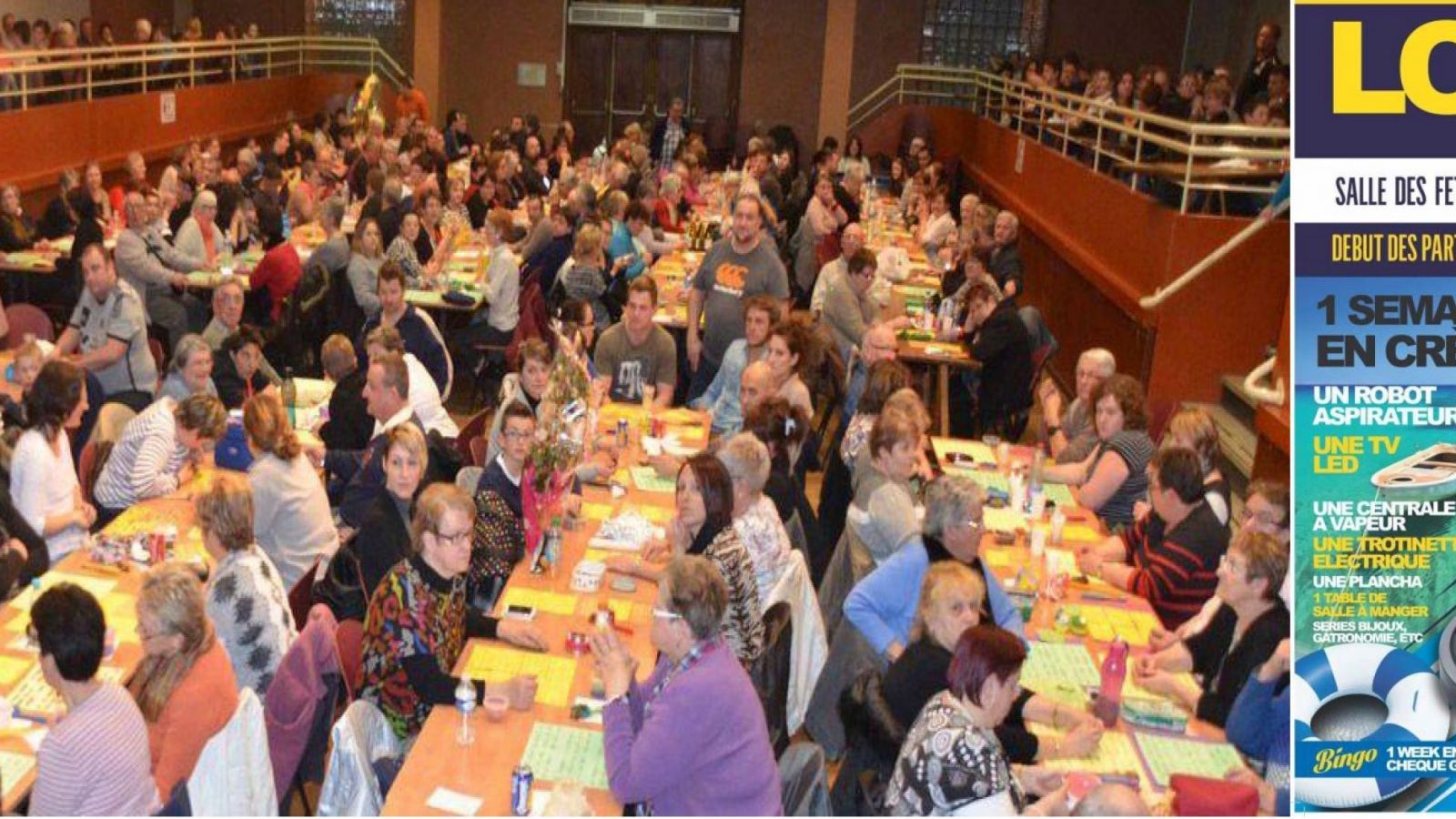 Loto quine à la salle des fêtes de Pont-de-Vaux, le 10 mars 2018