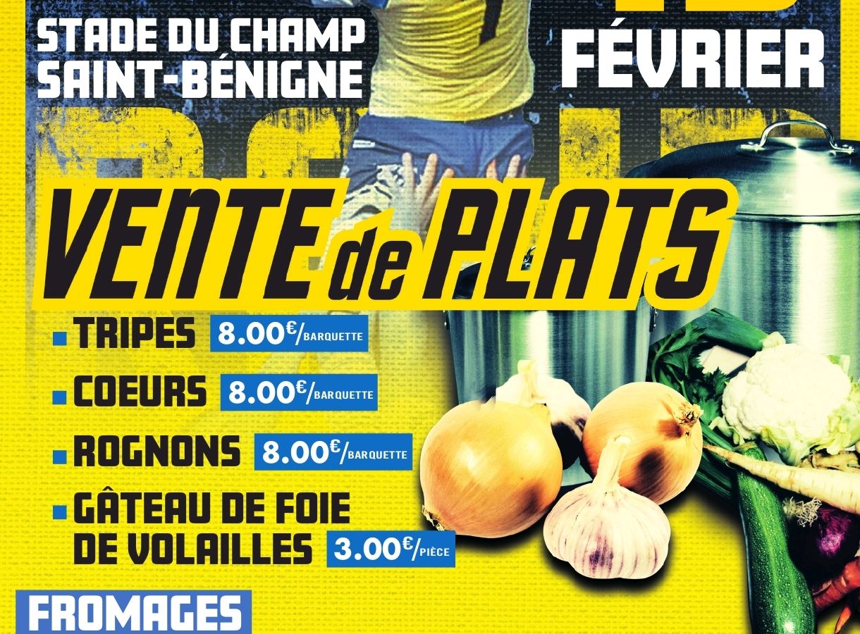 Vente de plats