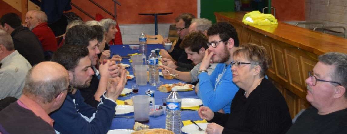 Repas d&#039;avant match - Bassin RCHB vs Ambérieu Bugey XV, le 03 mars 2019