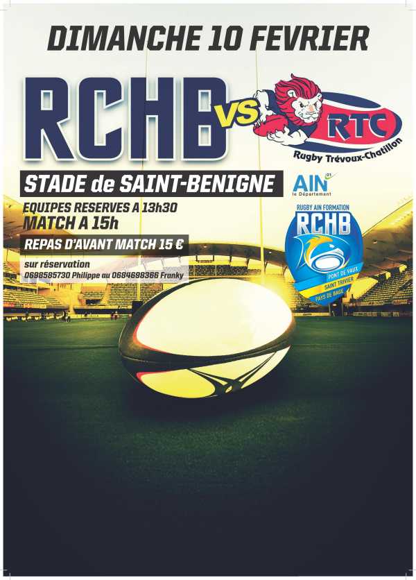 Bassin RCHB vs RC Trévoux