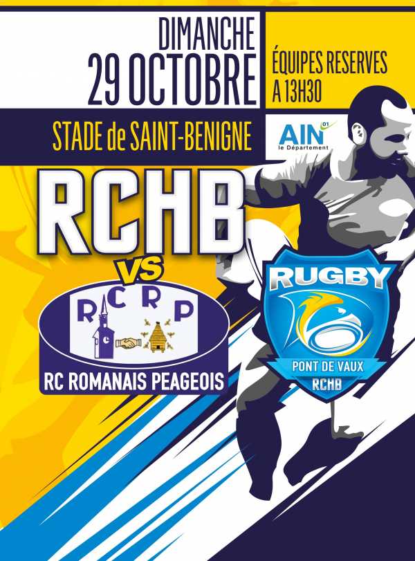Bassin RCHB vs RC Romanais Peageois