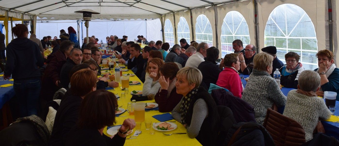 Repas d&#039;avant match RCHB vs RC Le Teil, le 25 mars 2018